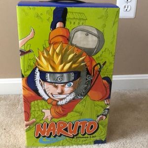 Naruto book series manga with double sided poster